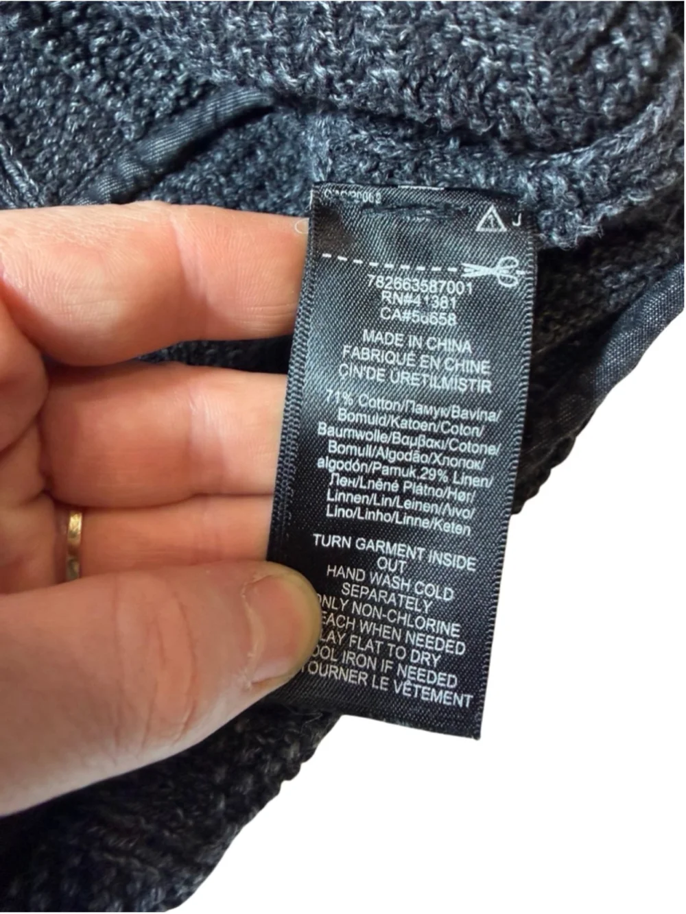 RRL Ralph Lauren Jacquard Julius Shirt Jacket Black Indigo Men’s M